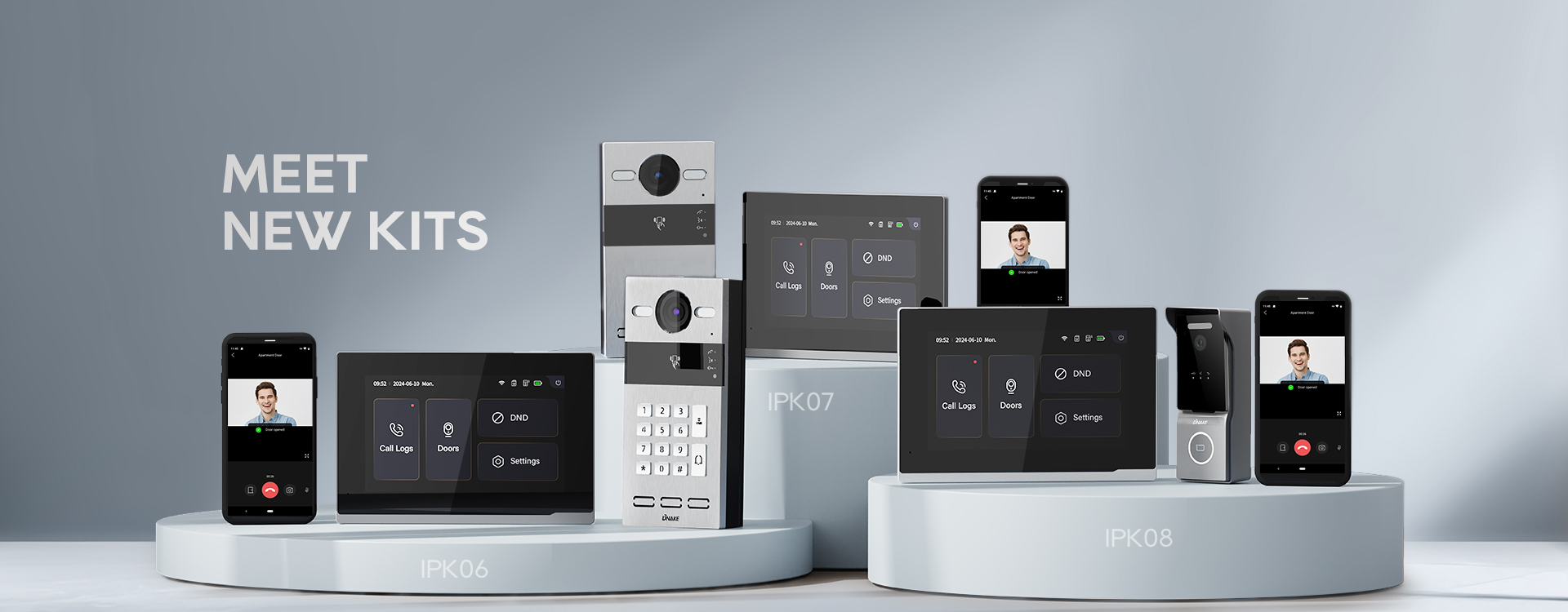 Kits d'interphone IP