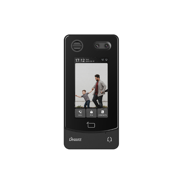 Interphone vidéo Android 10 avec reconnaissance faciale 4,3 pouces
